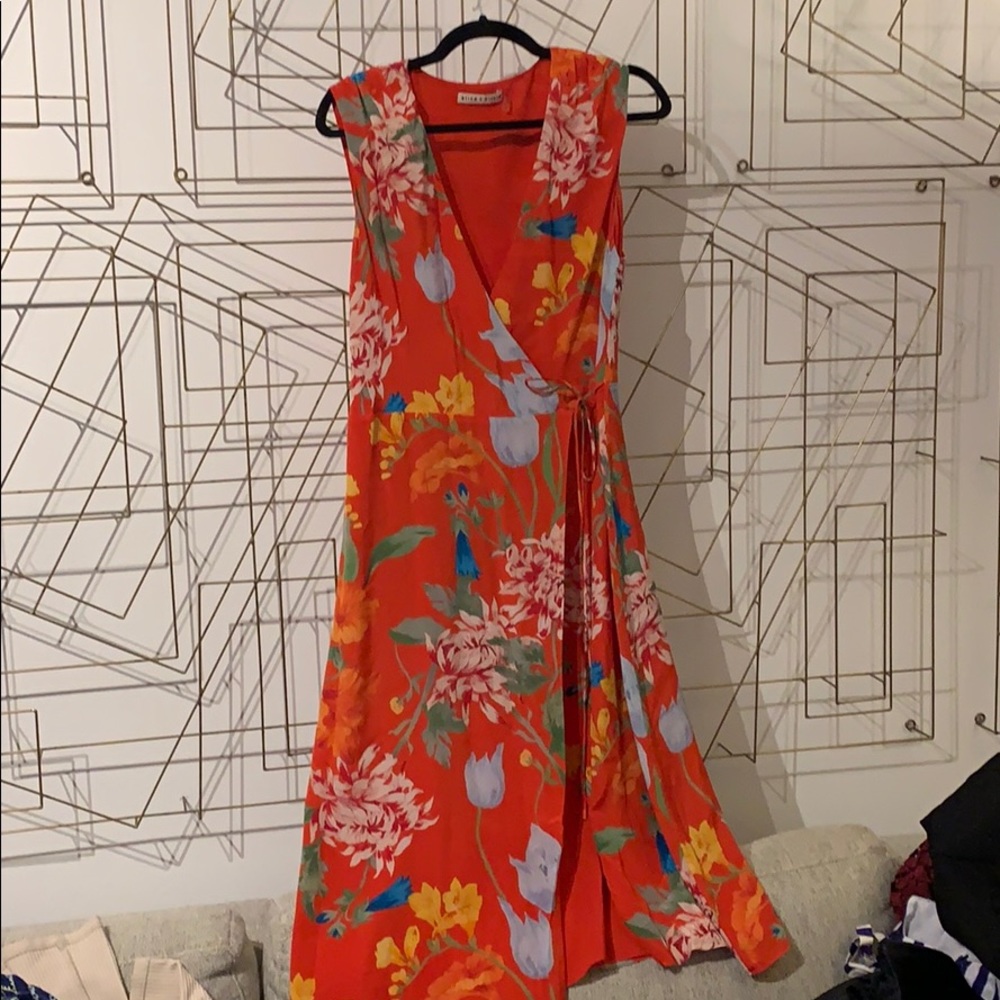 Perfect holiday wrap dress